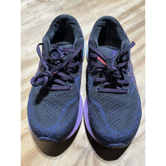 Asics Gel-Kayano 29 Womens Running Shoes Black & Purple Size 7.5 [1012B297] - Picture 3 of 8